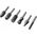 Yato frezy trzpieniowe do metalu Fi 6mm komplet 6 sztuk (YT-61711) 6419345 5906083040320
