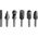 Yato frezy trzpieniowe do metalu Fi 6mm komplet 6 sztuk (YT-61711) 6419345 5906083040320