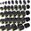 HMS hantel HG PRO gumowany 1 x 18 kg 6421374 5906727001298