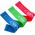 HMS Mini Band Set GU04 Slim różne poziomy oporu w zestawie wielokolorowy 3 szt. 6421697 5907695537772