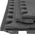 One Fitness Mata ochronna MP10 122 cm x 122 cm x 1 cm czarna 6433336 5907695590753