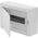 Elektro-Plast Rozdzielnica modułowa 1x12 n/t ECONOMIC BOX RN 1/12 drzwi białe (N+PE) IP40 2503-00 6459667 5902012986547