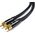 Kabel Melodika RCA (Cinch) x2 - RCA (Cinch) x2 4m czarny 6461734 5907609005250
