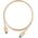 Kabel USB SilverStone USB-C - USB-C 1 m Złoty (SST-CPU06G-1000) 6467188 4710007224496
