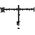 Omega Uchwyt biurkowy na 2 monitory 13" - 27" (OUPC024D) 6503717 5907595450645