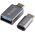 Adapter USB Yenkee YTC 021 USB-C - USB Srebrny  (45014214) 6504553 8590669262823