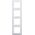 Legrand Niloe Step - ramka poczwórna 4x - kolor biały 863194 6505612 3414971836419