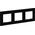 Legrand Niloe Step - ramka potrójna 3x- kolor czarny 863593 6505623 3414971843431