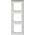 Legrand Niloe Step - ramka potrójna 3x- kolor stalowy 863493 6505624 3414971841123