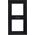 Legrand Niloe Step - ramka podwójna 2x- kolor czarny 863592 6505626 3414971843400