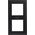 Legrand Niloe Step - ramka podwójna 2x- kolor czarny 863592 6505626 3414971843400