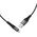 Kabel USB Hoco USB-A - Lightning 1 m Czarny (6931474710529) 6515917 6931474710529