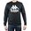 Kappa Bluza męska Sertum Rn Sweatshirt czarna r. M (703797-19-4006) 6556168 4056142541815