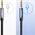 Kabel Ugreen Jack 3.5mm - Jack 3.5mm 1m srebrny (UGR220GRY) 6593261 6957303815920