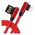 Kabel USB Libox USB-A - microUSB 1 m Czerwony (LB0149) 6602919 5902689075803