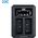 Ładowarka do aparatu JJC Ładowarka Dwukanałowa Podwójna USB do Fuji NP-W126 / NP-W126S 6656714 6950291562623