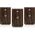 Ubiquiti UBIQUITI WOOD COVER CASING FOR IW-HD IN-WALL HD 3-PACK 6747931 817882027120