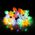 Lampki choinkowe Retlux 40 LED kolorowe 6755279 8590669259144