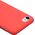 Crong Crong Color Cover - Etui iPhone SE 2020 / 8 / 7 (czerwony) uniwersalny 6770838 5907731984089