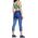 4f Legginsy damskie H4L20-SPDF008 niebieskie r. S 6785559 5902818776816