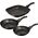 Patelnia Berlinger Haus wok Metallic Line 20 24 28cm 3szt. 6881378 5999108407543