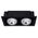 Nowodvorski Plafon Nowodvorski Downlight 9570 II lampa sufitowa oprawa spot 2X75W GU10 ES111 czarny 6896917 5903139957090