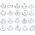 KingHoff Maszynka do dekorowania ciasteczek KH-3750 6921399 5908287237506