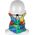 Respilon R-Shield Parrots komin z nanowłókna antysmogowy, antywirusowy, antyalergiczny, antybakteryjny EAN 8594190530574 7291609 8594190530574
