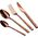 Berlinger Haus KOMPLET SZTUĆCÓW 24-ele BŁYSZCZĄCE BERLINGER HAUS ROSEGOLD BH-2621 7306519 5999108416842