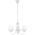 Lampa wisząca Trio Lampa sufitowa biała do salonu Trio CORTEZ 110600331 7340053 4017807343656