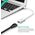 Adapter AV Ugreen DisplayPort Mini - HDMI biały (10460) 7343669 6957303814602