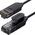 Ugreen Ugreen kabel przewód internetowy sieciowy Ethernet patchcord RJ45 Cat 6A UTP 1000Mbps 1 m czarny (70332) uniwersalny (58914-uniw) - 58914-uniw 7363220 6957303873326
