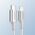 Kabel USB Ugreen USB-A - 1 m Srebrny (107697) 7363281 6957303875238