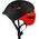 Spokey Dziecięcy kask rowerowy CHERUB czarny/czerwony r. 44-48 cm (927783) 7367136 5902693283133
