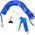 AWTools AWTOOLS PISTOLET DO PRZEDMUCHIWANIA Z WĘŻEM AW10082 7411086 5903678600266