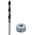 Wiertło Wolfcraft Wiertło do połączeń kołkowych 10 mm + ogranicznik Wolfcraft 7416518 4006885273306