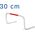 YakimaSport Płotek samowstający 30 cm koordynacyjny Yakimasport 7473044 5903137554949
