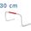 YakimaSport Płotek samowstający 30 cm koordynacyjny Yakimasport 7473044 5903137554949