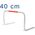 YakimaSport Płotek samowstający 40 cm koordynacyjny Yakimasport 7473045 5903137554956