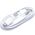 Kabel USB Partner Tele.com USB-A - USB-C 1 m Biały 7499019 5901737845283