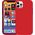 Crong Crong Color Cover - Etui iPhone 12 Pro Max (czerwony) 7663113 5907731986533