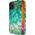 Kingxbar Kingxbar Agate Series eleganckie etui pokrowiec z nadrukiem agat iPhone 12 mini zielony uniwersalny 7684021 6959003590305