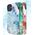 Kingxbar Kingxbar Agate Series eleganckie etui pokrowiec z nadrukiem agat iPhone 12 mini zielony uniwersalny 7684021 6959003590305