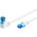 Goobay GOOBAY Patchcord U/UTP Kat. 6A Posty / Kątowy 90 Biały 5m 7729002 4040849515392