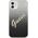 Guess Etui Guess GUHCP12SPCUGLSBK Apple iPhone 12 mini czarny/black hardcase Glitter Gradient Script 7845440 3700740494707
