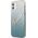 Guess Etui Guess GUHCP12SPCUGLSBL Apple iPhone 12 mini niebieski/blue hardcase Glitter Gradient Script 7845441 3700740494790
