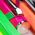 Caran d`Arche Pióro wieczne  849 Fluo Line, F, zielone 7922212 7630002336475