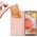 Dux Ducis Etui SAMSUNG GALAXY A42 5G z klapką Dux Ducis skórzane Skin Leather jasny róż 8012519 6934913057094
