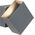 Kinkiet Paulmann Oprawa elewacyjna Cybo LED 2x3W 230V IP65 kwadratowy 100x100mm Szary Aluminium (PL18002) - Paulmann 8092493 4000870180020