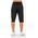 Joma Czarne spodnie treningowe 3/4 Joma Capri Fleece Bermudy Junior XS 8124457 9997898845084